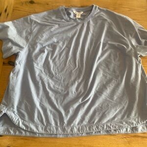 Athleta Women’s Sky‎ Blue Short Sleeve Tee 1X Preloved